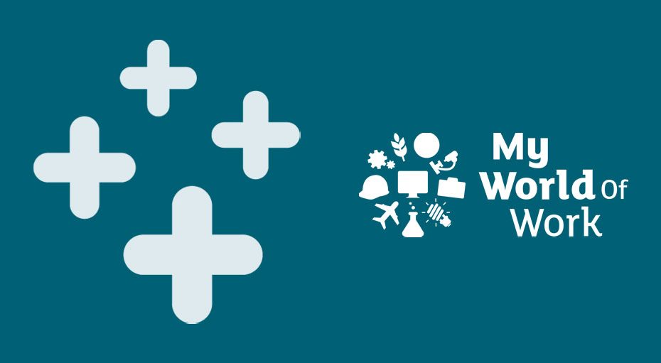 Skills Development Scotland logo on teal background